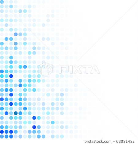 Blue Random Dots Background, Creative Design - Stock Illustration ...