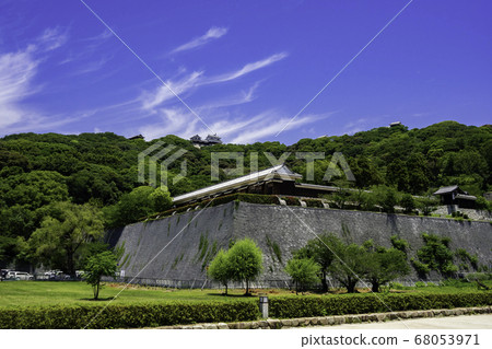 愛媛縣松山市Ninomaru歷史花園的松山城南見塔 68053971