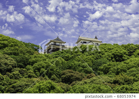 愛媛縣松山市Ninomaru歷史花園的松山城南見塔 愛媛縣松山市Ninomaru歷史花園的松山城南見塔 68053974