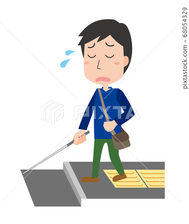 視障人士由於盲文塊不完整而可能出現不均勻的風險 68054329