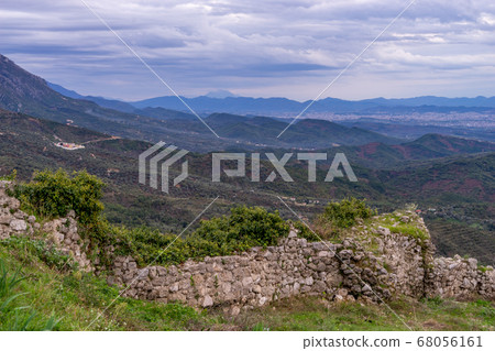 The Beautiful Town of Kruje in Albania The Beautiful Town of Kruje in Albania 68056161