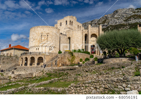 The Beautiful Town of Kruje in Albania The Beautiful Town of Kruje in Albania 68056191