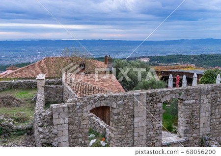 The views of Kruje in the Albania The views of Kruje in the Albania 68056200