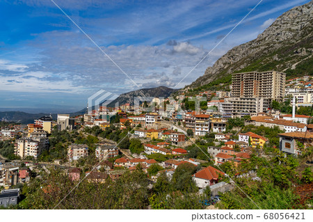 The Beautiful Town of Kruje in Albania The Beautiful Town of Kruje in Albania 68056421
