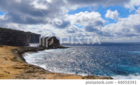 The Island of Gozo - Malta from above The Island of Gozo - Malta from above 68058391