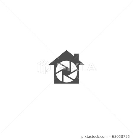 Camera shutter,   logo House 68058735