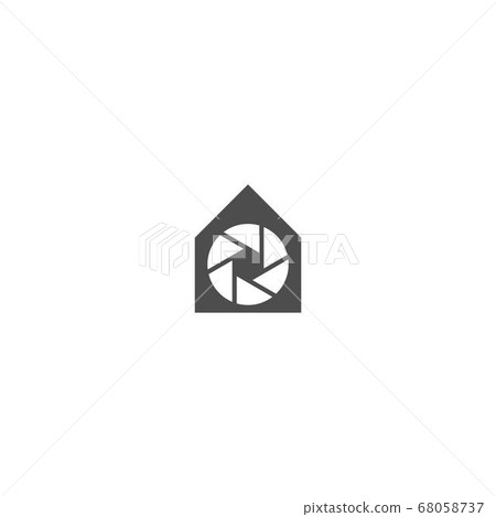 Camera shutter,   logo House 68058737