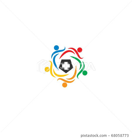 Community care, teamwork concept Logo 68058773