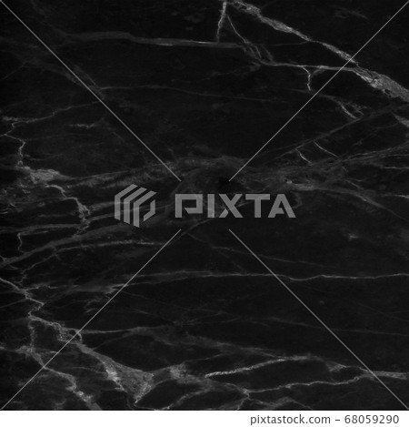 Black marble natural pattern for background, 68059290