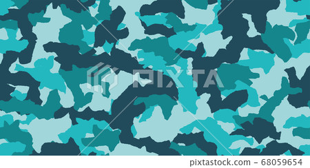 Camouflage pattern - seamless Camouflage pattern - seamless 68059654