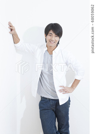 A smiling man A smiling man 68059862