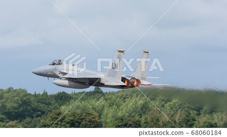 美國空軍F-15C鷹低空飛行 美國空軍F-15C鷹低空飛行 68060184