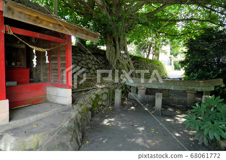 Kurokami Buried Torii buried in volcanic ash 68061772