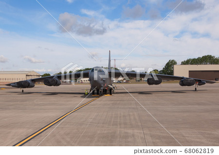US Air Force B-52H Stratofortress parking US Air Force B-52H Stratofortress parking 68062819