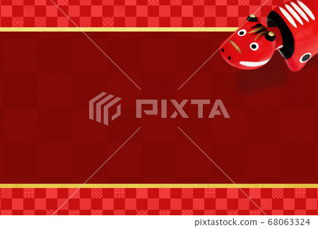 2021 ox year new year's card 68063324