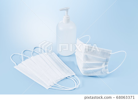 Mask and disinfectant Mask and disinfectant 68063371