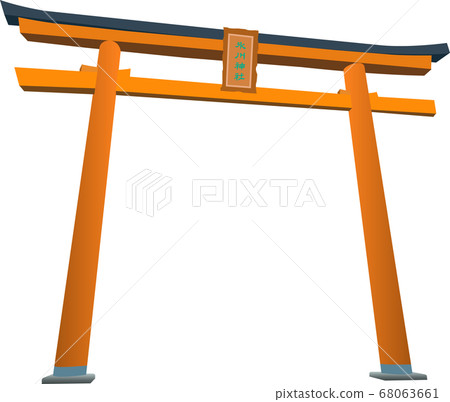 Kawagoe Hikawa Shrine Torii 68063661