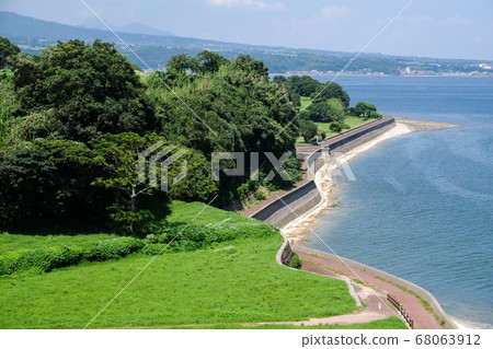 Seascape seen from Hara Castle 68063912
