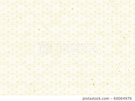 麻葉圖案日本紙背景 麻葉圖案日本紙背景 68064976