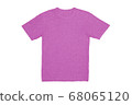 A plain simple T-shirt with copy space 68065120