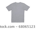 A plain simple T-shirt with copy space 68065123