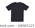A plain simple T-shirt with copy space 68065125