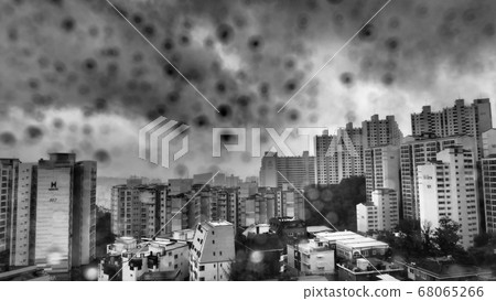 首爾雨季的天空 68065266