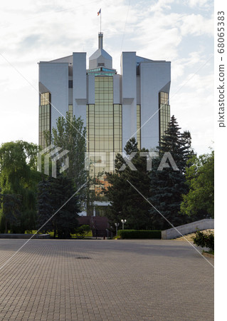 Presidential Palace in the form of a flower tower. Presidential Palace in the form of a flower tower. 68065383