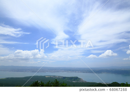 A view of Kagoshima city from Sakurajima 68067288