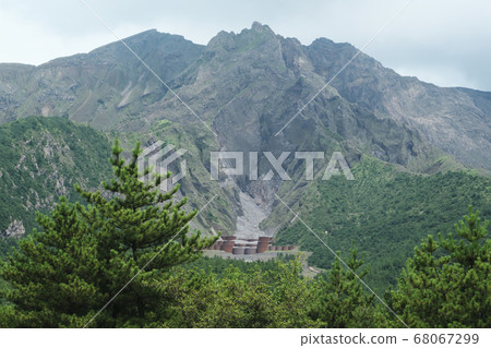 櫻島展望台前的櫻島 櫻島展望台前的櫻島 68067299