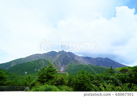 在你面前看到美麗的櫻島 在你面前看到美麗的櫻島 68067301