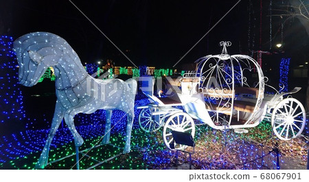 Adachi Light Festival 2019 Pumpkin carriage Adachi Light Festival 2019 Pumpkin carriage 68067901