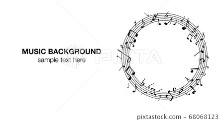 Music note music music background vector illustration black and white abstract Music note music music background vector illustration black and white abstract 68068123
