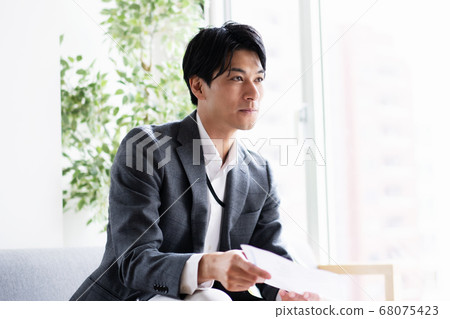 商業場景商人辦公場景會議 商業場景商人辦公場景會議 68075423