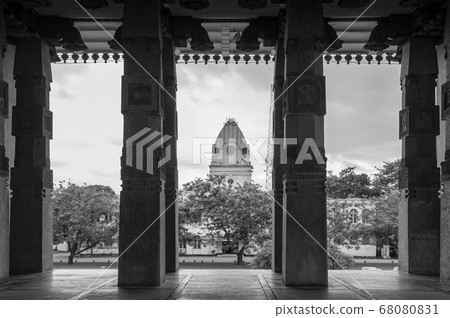 Colombo independence memorial hall and Western Provincial Council Secretariat building. Sri Lanka 68080831