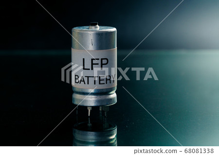 Lithium iron phosphate battery LiFePO. or LFP Lithium iron phosphate battery LiFePO. or LFP 68081338