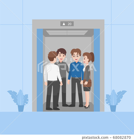 People in business outfits not have social People in business outfits not have social 68082870