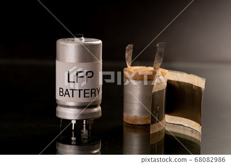 Lithium iron phosphate battery LiFePO. or LFP Lithium iron phosphate battery LiFePO. or LFP 68082986
