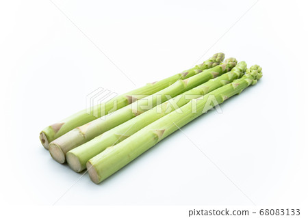 蘆筍白色背景 蘆筍白色背景 68083133