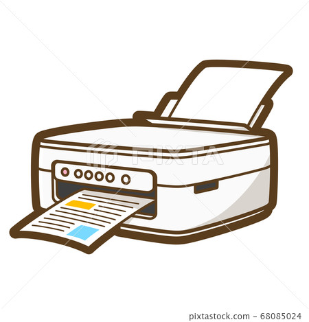 Inkjet multifunction machine (during printing) Inkjet multifunction machine (during printing) 68085024