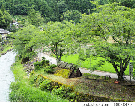 "Ohara's delivery shop" remaining on the banks of the Kawai River "Ohara's delivery shop" remaining on the banks of the Kawai River 68088470