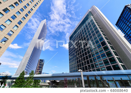 Tokyo Shiodome office district Tokyo Shiodome office district 68088640