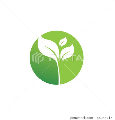 Logos of green Tree leaf ecology 68088717