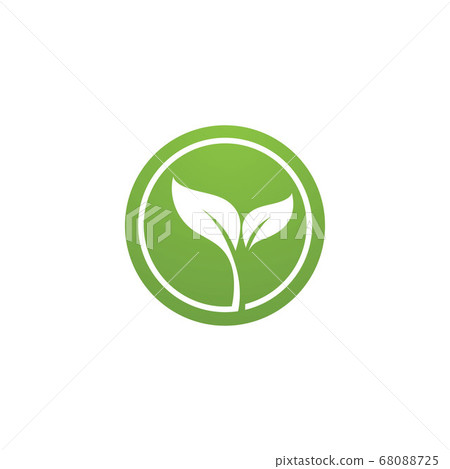 Logos of green Tree leaf ecology 68088725