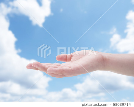 The palm of your hand 68089714