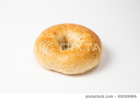 Bagels on white background 68089966