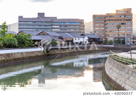 Dejima Nakajima River scenery in Nagasaki city 68090037