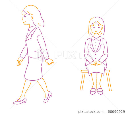 西裝女人01 西裝女人01 68090929