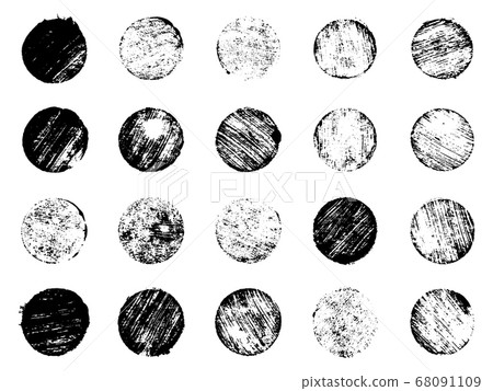 Grunge post Stamps Collection, circles. Banners, logos, Icons, labels and badges set . Vector distressed texture shapes Grunge post Stamps Collection, circles. Banners, logos, Icons, labels and badges set . Vector distressed texture shapes 68091109