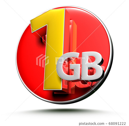1 Gigabytes 3d. 68091222